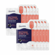 Load image into Gallery viewer, MEDIHEAL Whitening Bubble Tox Serum Mask Sheet 10P
