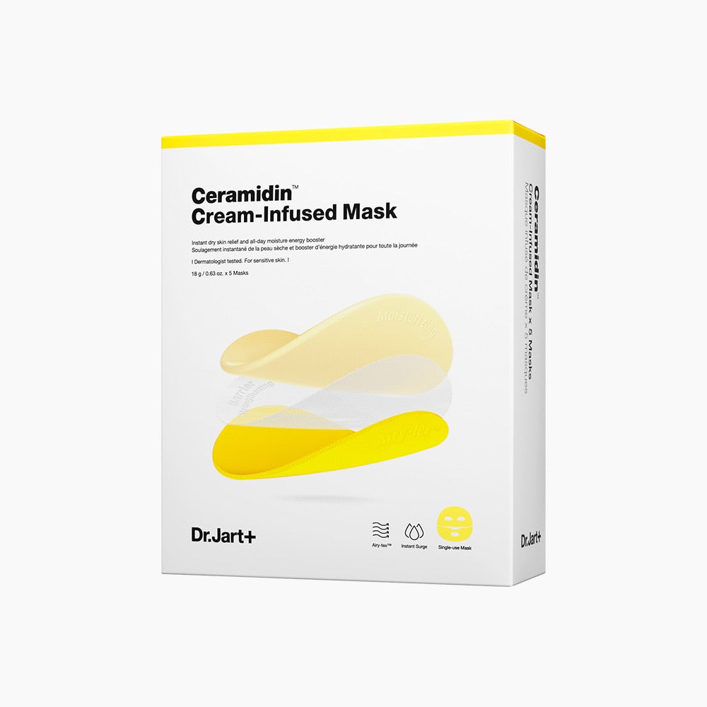 Dr.Jart+ Ceramidin Cream-Infused Mask 18g X 5ea