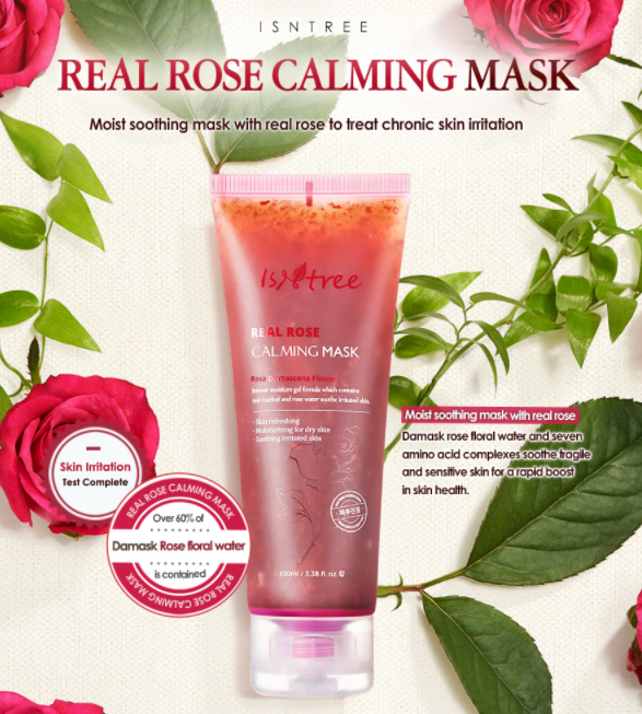 Isntree Real Rose Calming Mask 100ml