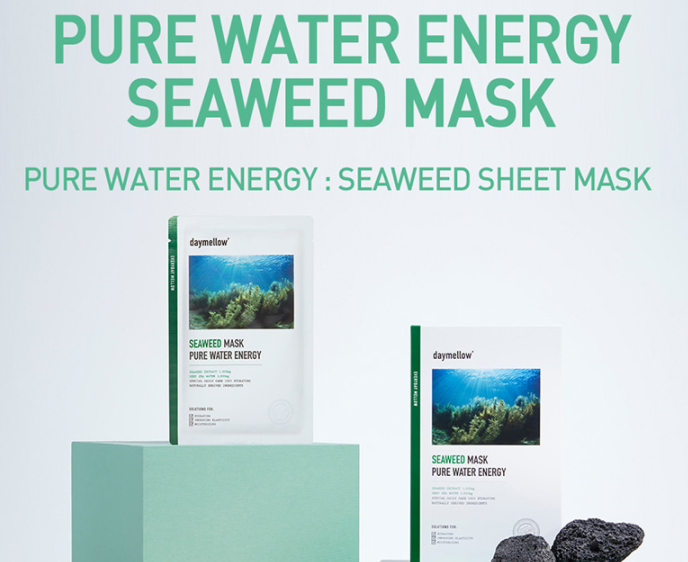 daymellow Pure Water Energy Seaweed Mask 27ml X 10ea