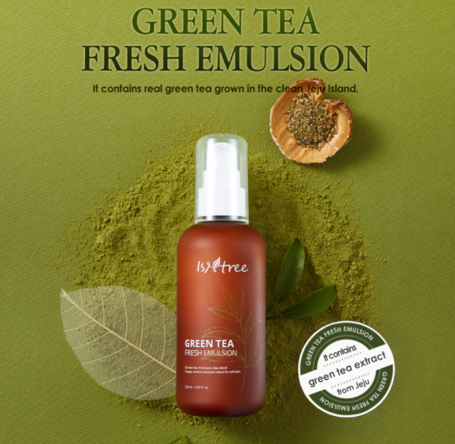 Isntree Green Tea Fresh Emulsion 120ml