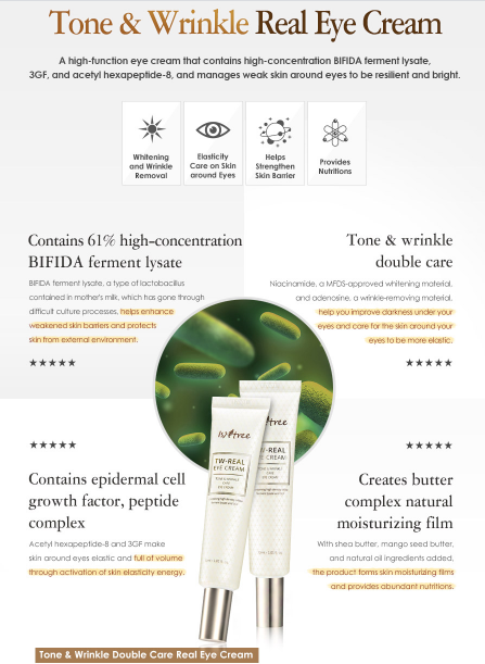Isntree TW-Real Eye Cream 30ml
